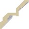 Ekena Millwork 3 1/2"H x 3 1/2"P x 5"F x 94 1/2"L Sussex Egg & Dart Crown Moulding MLD03X03X05SU - alternate 2